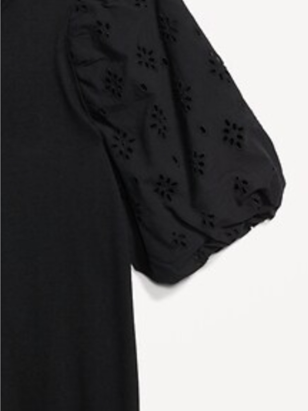Old Navy Peasant Peplum Blouse + Black Puff Sleeve Top Bundle – Size XL - Picture 8 of 9